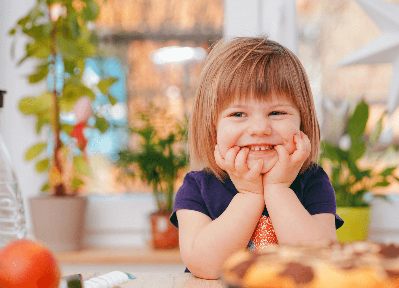 Smiling child